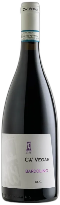 image du vin Bardolino Doc ca' Vegar Cantina Castelnuovo Del Garda 2024