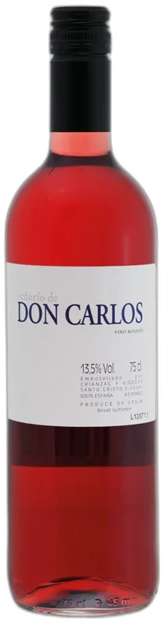 image du vin Señorio de Don Carlos Vino Rosado Santo Cristo