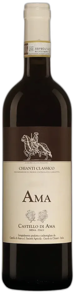 capture du vin Chianti Classico DOCG Ama Castello di Ama 2022