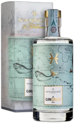 photos du vin London Dry Gin Gingillo Iii Pesci Nannoni