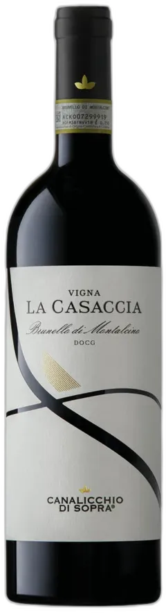 photo du vin Brunello di Montalcino Docg Vigna la Casaccia Canalicchio di Sopra 2018