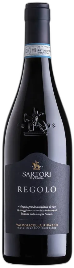 capture du vin Valpolicella Ripasso Classico Superiore Doc Regolo Sartori di Verona 2021