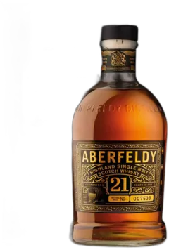 capture du vin Highland Single Malt Scotch Guaranteed 21 Years in Oak Aberfeldy