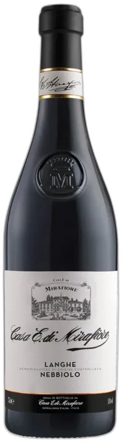photo du vin Langhe Doc Nebbiolo Casa E. di Mirafiore 2021