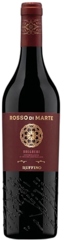 vue du vin Bolgheri Doc Rosso di Marte Ruffino 2022