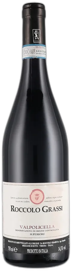 photo du vin Valpolicella Superiore Doc Roccolo Grassi 2019