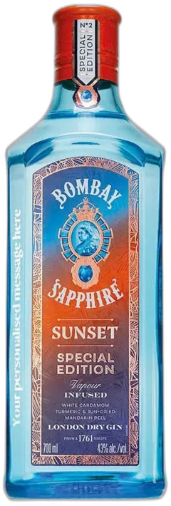 photos du vin Sunset Special Edition London Dry Gin Bombay Sapphire