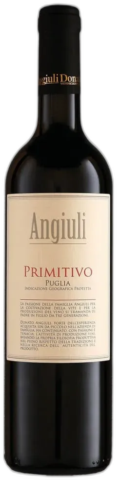 photo Puglia Igp Primitivo Donato Angiuli