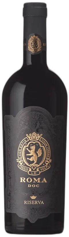 photos du vin Roma Doc Rosso Riserva Poggio le Volpi 2020