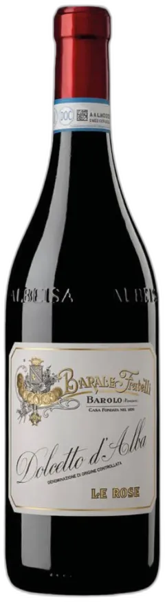 illustration du vin Dolcetto d’Alba Doc le Rose Fratelli Barale 2023