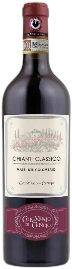 photo du vin Chianti Classico Docg Riserva Massi Del Colombaio Colombaio di Cencio 2019