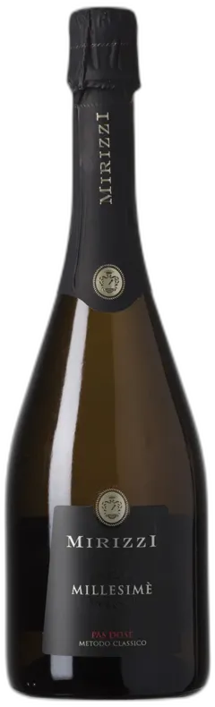 image du vin Vino Spumante di Qualità Metodo Classico Pas Dosé Millesimé Mirizzi 2016