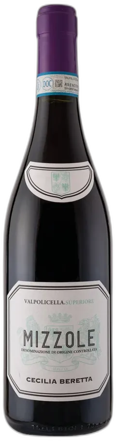 photo du vin Valpolicella Superiore Doc Mizzole Cecilia Beretta 2017