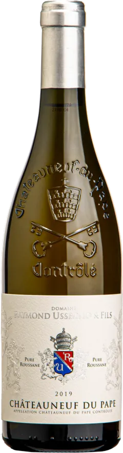 vue du vin Châteauneuf du Pape Domaine Raymond Usseglio