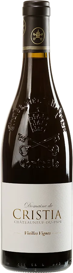 photo du vin Domaine de Cristia Châteauneuf du Pape Rouge Vieilles Vignes