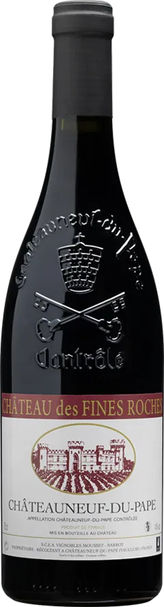 photo Châteauneuf du Pape Château des Fines Roches Rouge 2019