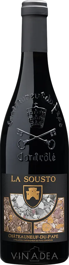 photo du vin Châteauneuf-du-Pape la Sousto Rouge 2019