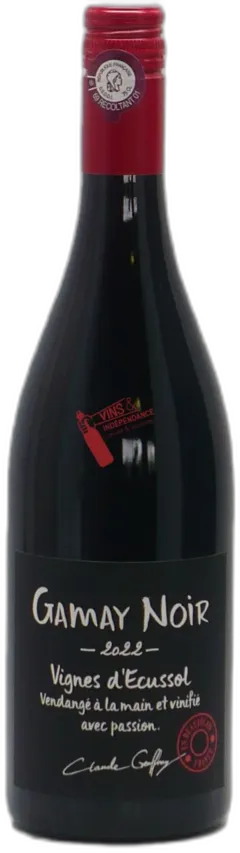 photo du vin Claude Geoffray Beaujolais-Villages Gamay Vignes d’Ecussol
