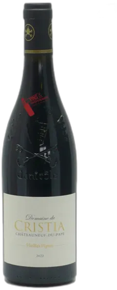 photo du vin Domaine de Cristia Chateauneuf du Pape Vieilles Vignes