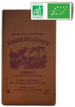 aperçu du vin Aoc Bordeaux la Conque Bib