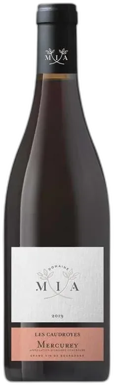 photo Aoc Mercurey Rouge 2019 les Caudroyes
