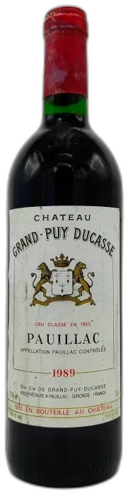 photo 1989 Château Grand Puy Ducasse