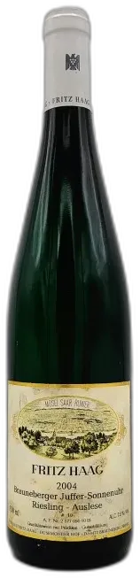photo du vin 2004 Riesling Fritz Haag Brauneberger Juffer Sonnenuhr Auslese