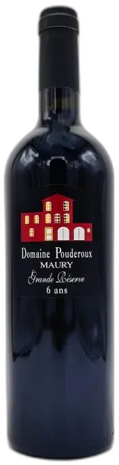 capture du vin Maury Grande Réserve 6 Ans Domaine Pouderoux