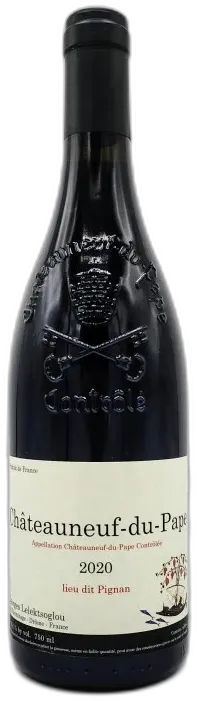 illustration du vin 2020 Lieu Dit Pignan Châteauneuf-du-Pape Georges Lelektsoglou