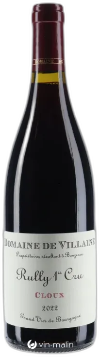image du vin Domaine de Villaine Rully "les Cloux" Rouge 2022