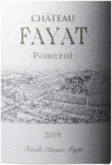 image du vin Château Fayat 2019