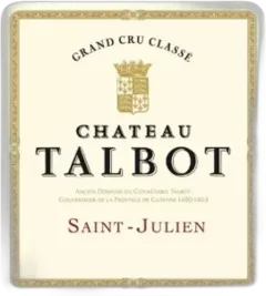 photo du vin Château Talbot 2020