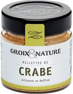 capture du vin Groix & Nature Rillettes de Crabe 100g