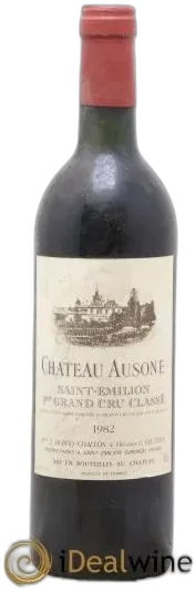 photo Château Ausone 1er Grand Cru Classé a 1982