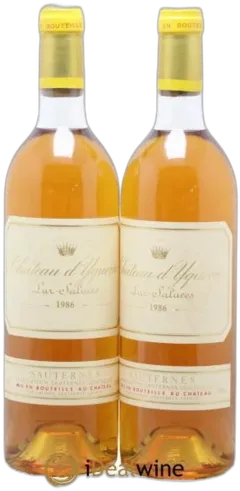 photo Château d'Yquem 1er Cru Classé Supérieur 1986