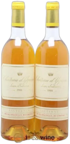 photo Château d'Yquem 1er Cru Classé Supérieur 1986