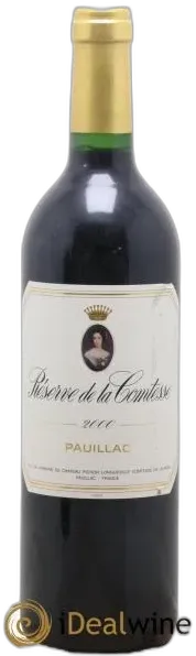 photo Réserve de la Comtesse Second Vin