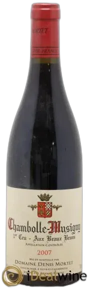 photo Chambolle-Musigny 1er Cru Aux Beaux Bruns Denis Mortet