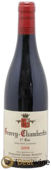 photo Gevrey-Chambertin 1er Cru Denis Mortet 2008