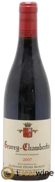photo Gevrey-Chambertin Denis Mortet 2007