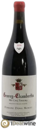 photo Gevrey-Chambertin Mes Cinq Terroirs Denis Mortet 2018