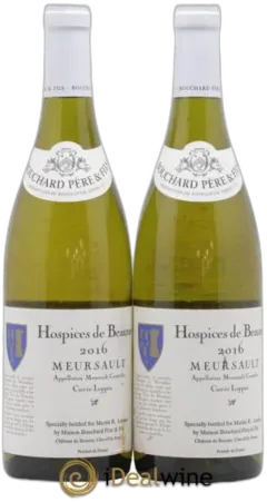 photo Meursault Cuvée Loppin Hospices de Beaune Bouchard Père et Fils 2016