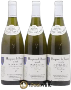 photo Meursault Cuvée Loppin Hospices de Beaune Bouchard Père et Fils 2016