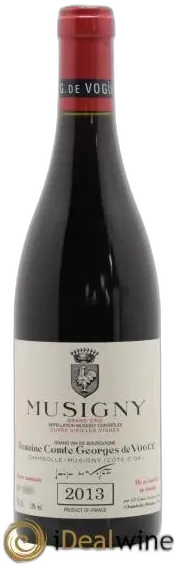 photo Musigny Grand Cru Cuvée Vieilles Vignes