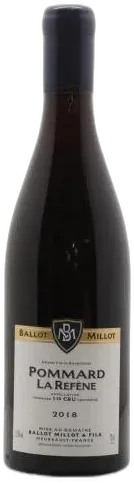 photo Pommard 1er Cru la Refene Ballot Millot 2018