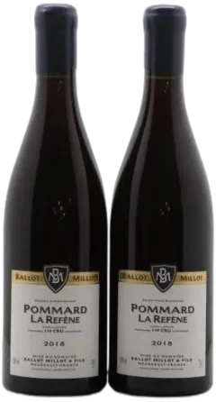 photo Pommard 1er Cru la Refene Ballot Millot 2018