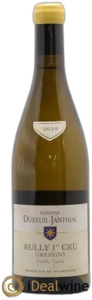 photo Rully 1er Cru Grésigny Vieilles Vignes Vincent Dureuil-Janthial