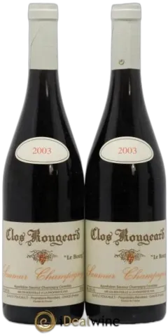 photo Saumur-Champigny le Bourg Clos Rougeard 2003