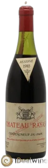 photo Châteauneuf-du-Pape Château Rayas Emmanuel Reynaud 1985