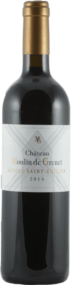 vue du vin Château Moulin de Grenet